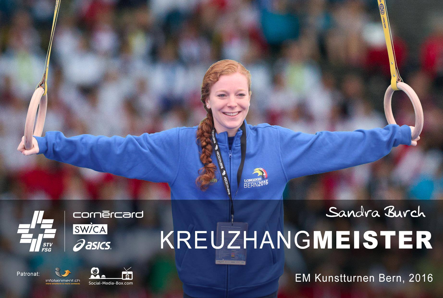 Social-Media-Box & Infotainment iMEPS GmbH bei der EM für Kunstturnen