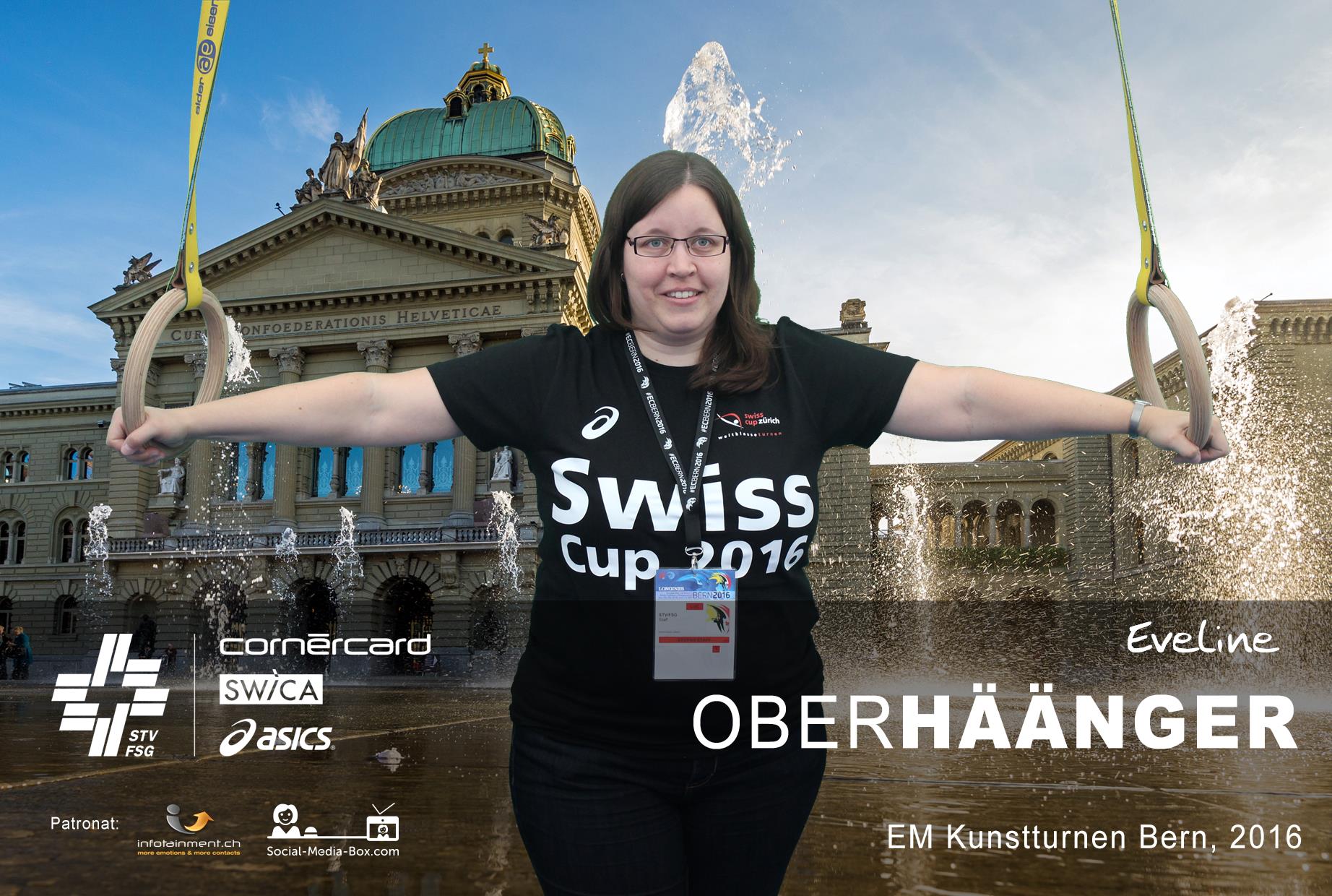 Social-Media-Box & Infotainment iMEPS GmbH bei der EM für Kunstturnen